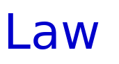 Law & Order font